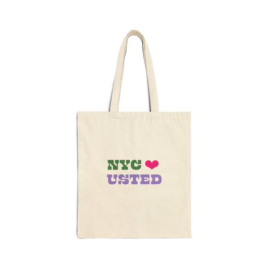 Sanctuary City NYC ♥️ You Cotton Canvas Tote Bag - Spanish