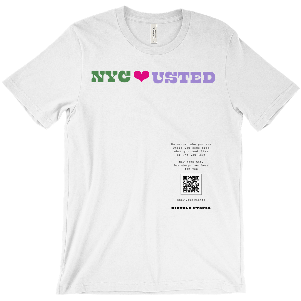 NYC ♥️ You NYC Graphic Tee – Immigrant Rights | Sanctuary City - Spanish Language