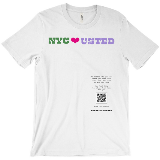 NYC ♥️ You NYC Graphic Tee – Immigrant Rights | Sanctuary City - Spanish Language
