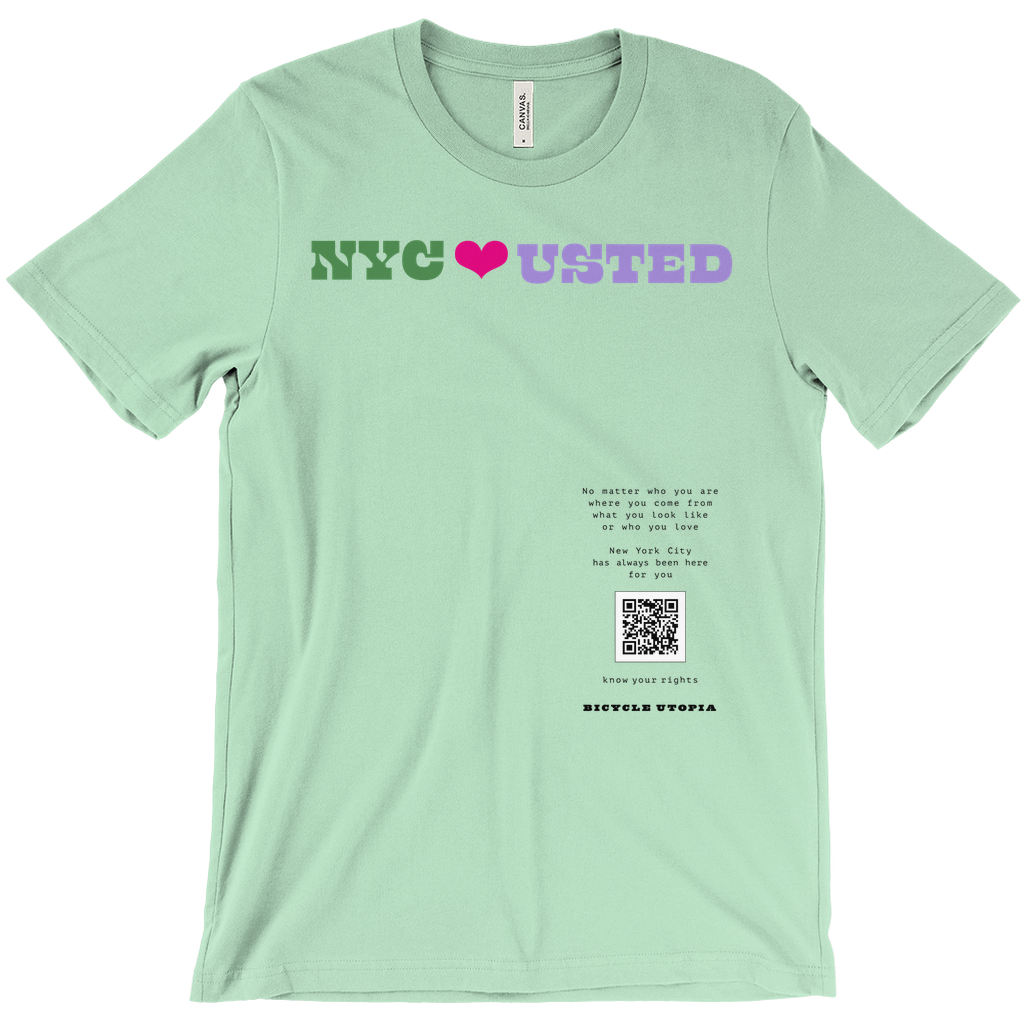 NYC ♥️ You NYC Graphic Tee – Immigrant Rights | Sanctuary City - Spanish Language