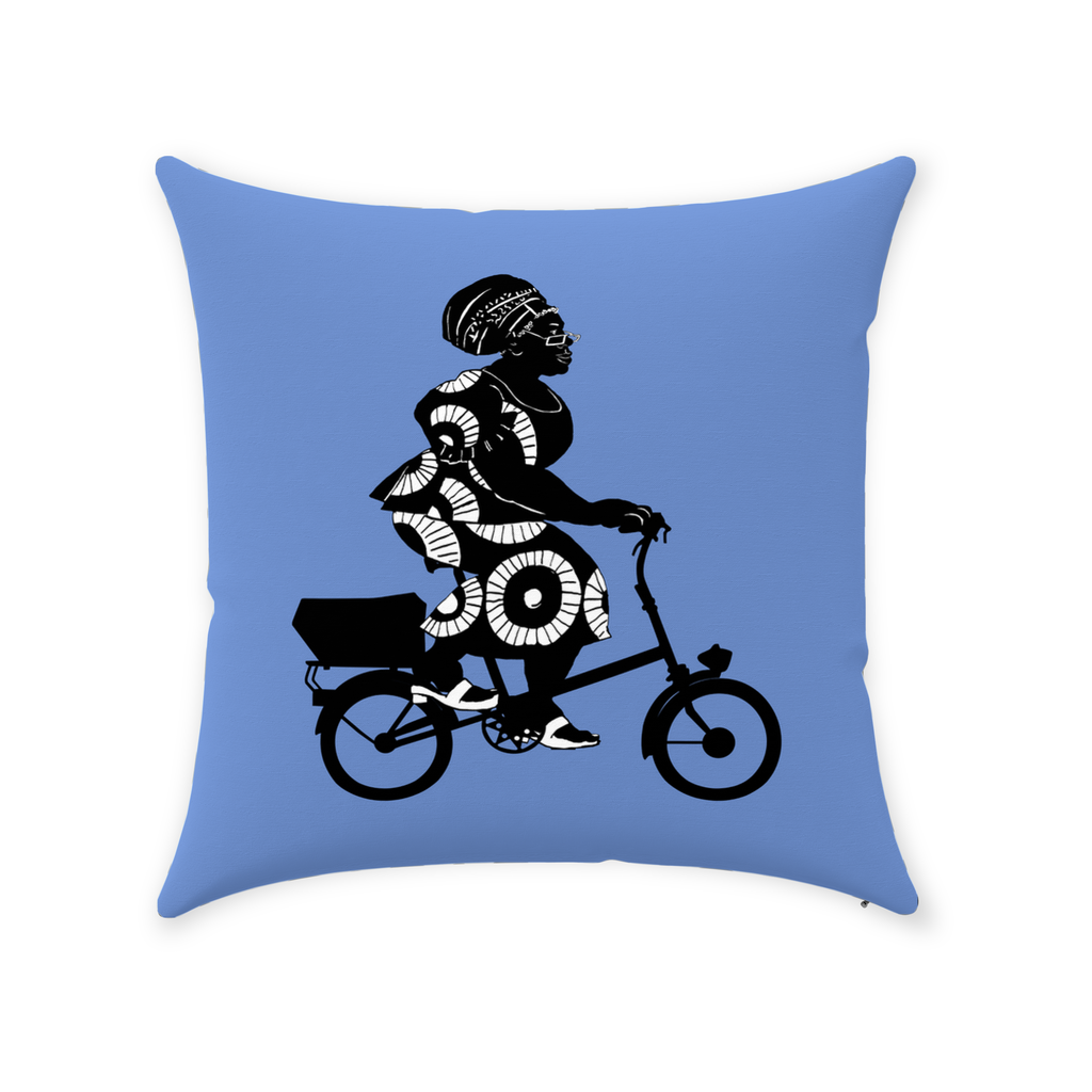 Black Feminist Throw Pillow – Audre Lorde Cotton Twill Cushion