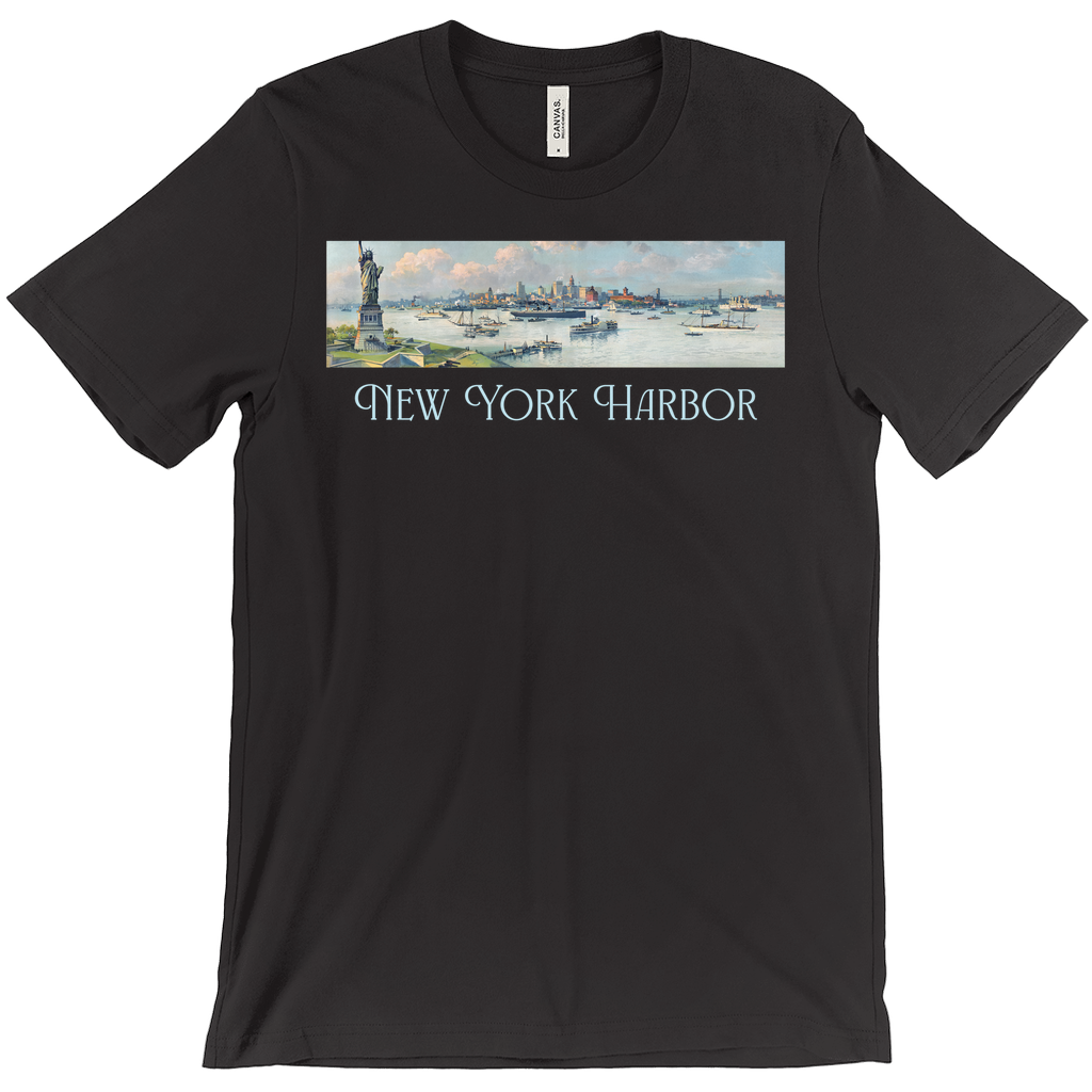 Vintage New York Tee – Retro City Shirt With 19th Century Illustration