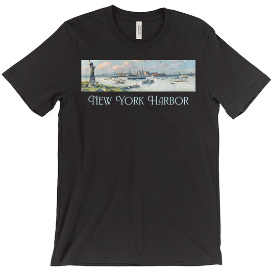 Vintage New York Tee – Retro City Shirt With 19th Century Illustration