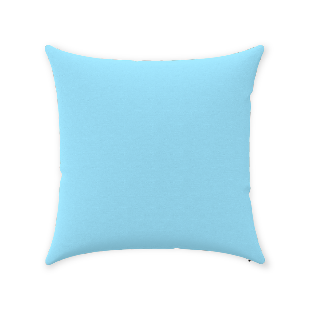 Egyptian Bike Pillow – Cotton Twill Accent Throw Pillow
