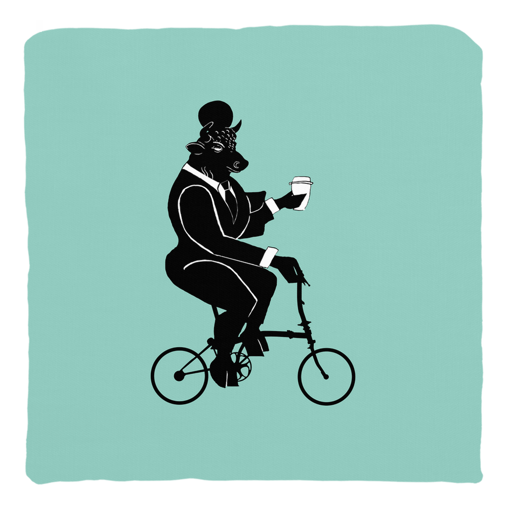 Egyptian God Apis Pillow – Inch Throw Pillow with Folding Bike Art